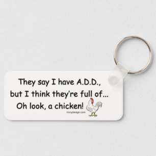 ADD Full of Chickens Keychain
