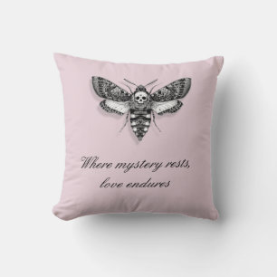 Add gothic elegance to your home or wedding décor throw pillow