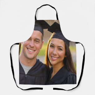 Add Graduation Photo Customize Apron