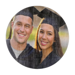 Add Graduation Photo Customize Cutting Board