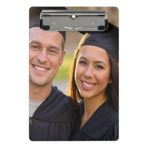 Add Graduation Photo Customize Mini Clipboard