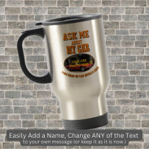 Add His Car Photo, Name Text, Ask Me About My Car