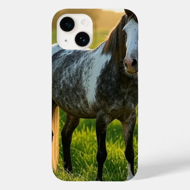 Add Horse Photo Customize Case-Mate iPhone Case (Back)