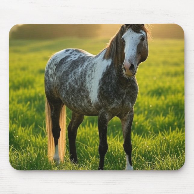 Add Horse Photo Customize Mouse Pad (Front)