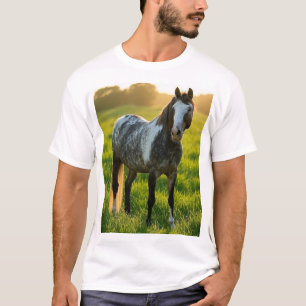 Add Horse Photo Customize T-Shirt