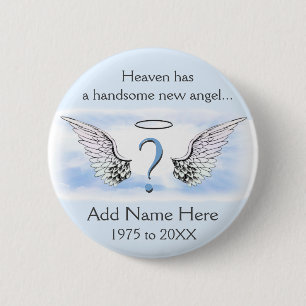 Add Initial or Photo   Memorabilia 2 Inch Round Button
