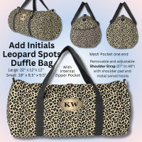 Add Initials, Brown Leopard Spots
