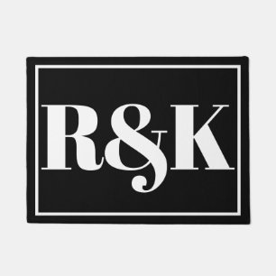 Add Initials Door Mat