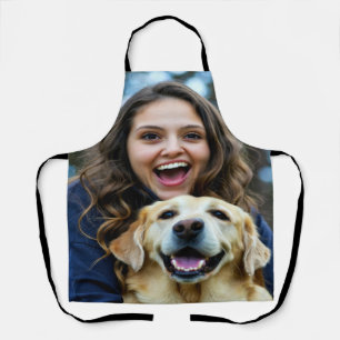 Add Labrador Retriever Photo Personalize Apron