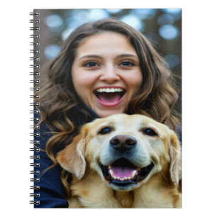 Add Labrador Retriever Photo Personalize Notebook