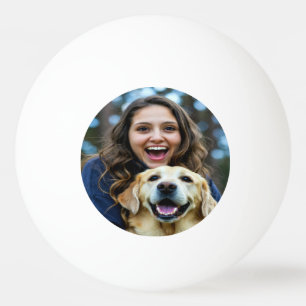 Add Labrador Retriever Photo Personalize Ping Pong Ball