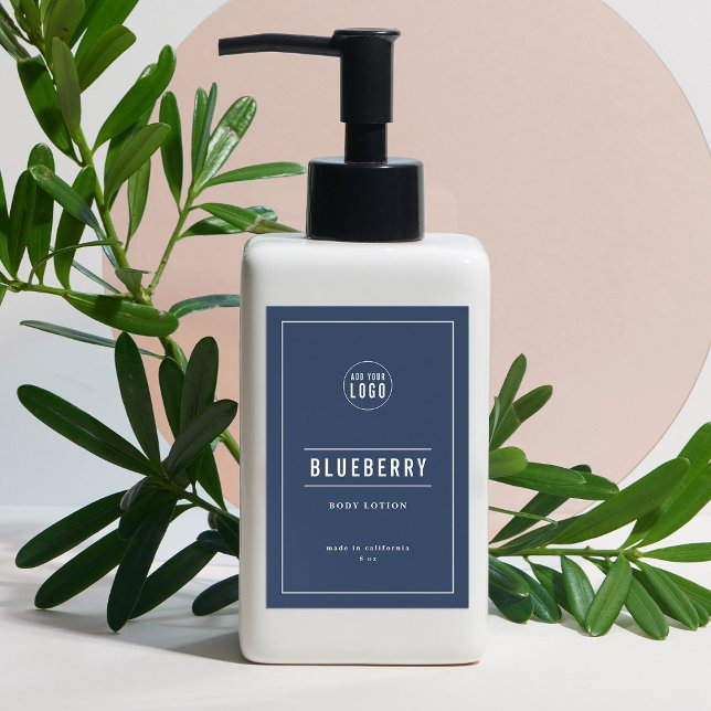 Add Logo Border & Lines Custom Colour Product Labe Wine Label (Creator Uploaded)