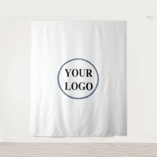 ADD LOGO Bridal Shower Tapestries Elegant Modern