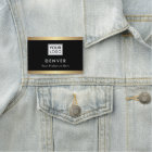 Add logo first name title faux golden borders