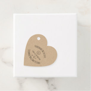 Add Logo Made with Love  Thank you for your order Favour Tags