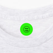 Add logo neon green employee labels