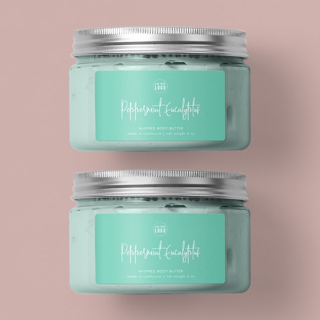 Add Logo Script Custom Colour Minimalist Product Label (Creator Uploaded)