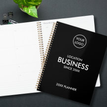 Add Logo Simple Modern Black Custom Business