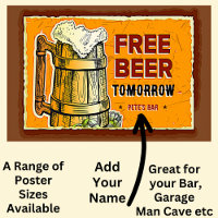 Add Name Bar, Free Beer Tomorrow, 