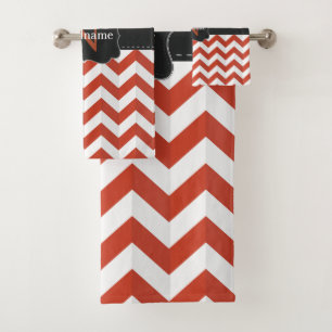 Add name bath towel set