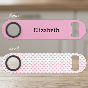 Add name black and pink bar key