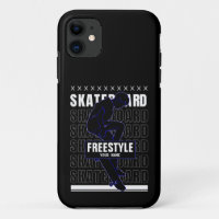 Add Name Change Text Freestyle Skateboard Rider   