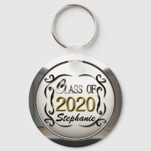 Add Name Class Of 2020 Graduation Keychain