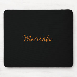 Add Name Elegant Creative Classical Handwriting Mouse Pad