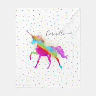 Personalised unicorn princess blanket Personalised unicorn princess blanket