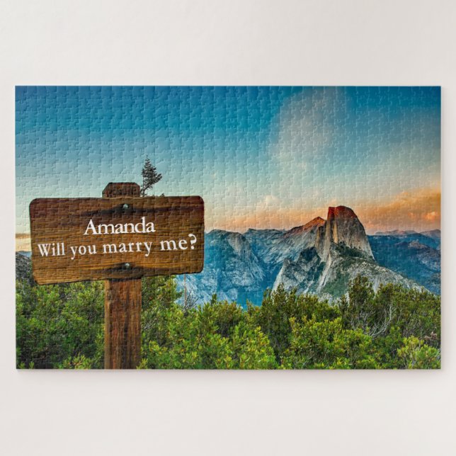 Add Name Hidden Message Marriage Proposal Puzzle (Horizontal)