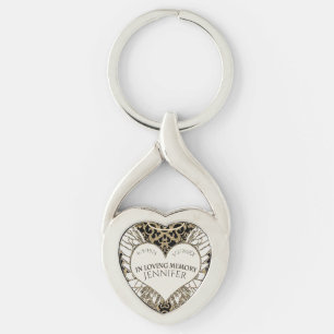 Add Name In Loving Memory Keychain