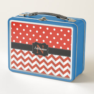 Add name metal lunch box