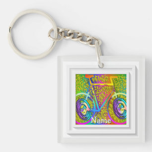Add Name My Bike Novelty  Keychain