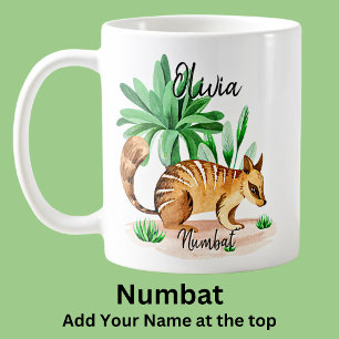 Add Name Numbat Australian Animal Coffee Mug