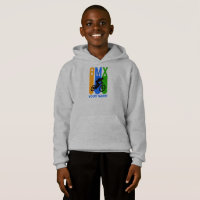 Add Name or Text BMX Bike Rider Orange Blue Green