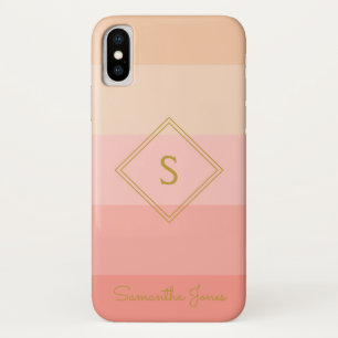 Add name Personalised Modern Elegant Simple Gold Case-Mate iPhone Case