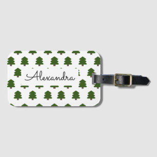 Add name Personalized Christmas Special Luggage Tag