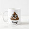 Add Name Personalized Oh Poop Coffee Mug