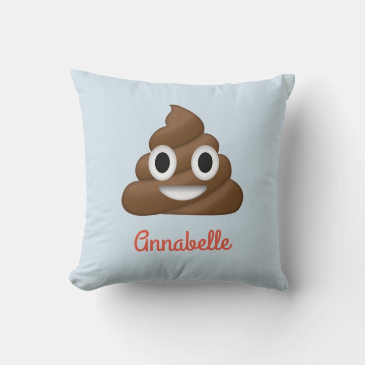 poop shaped pillow