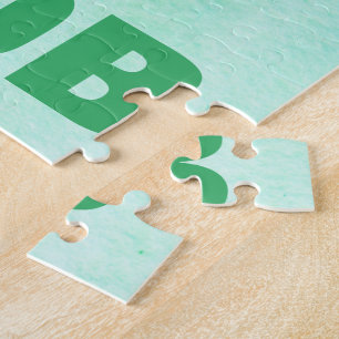 Add Name  Puzzle with Gift Box, 30 Oversized Piece