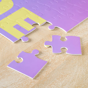 Add Name  Puzzle with Gift Box, 30 Oversized Piece