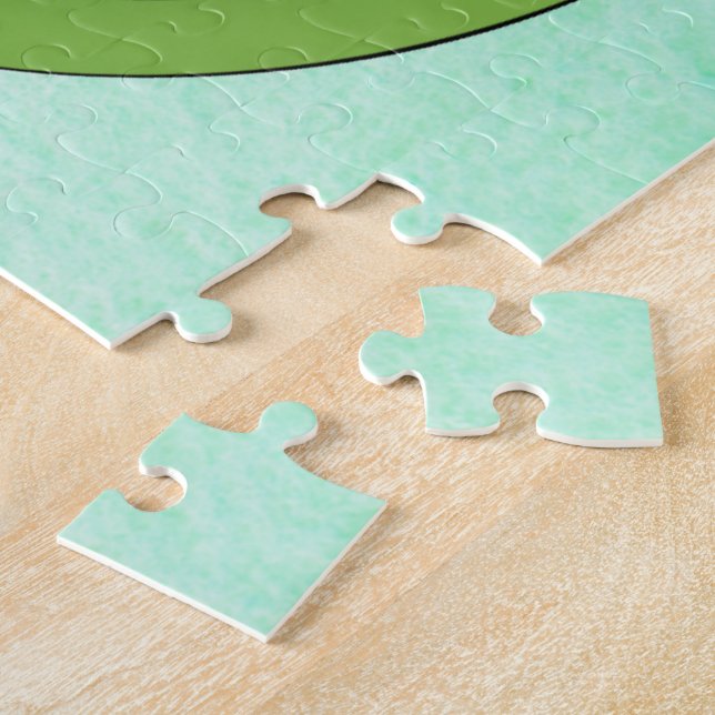 Add Name  Puzzle with Gift Box, 30 Oversized Piece (Side)