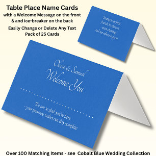 Add Name - Table Place Card - with Messages
