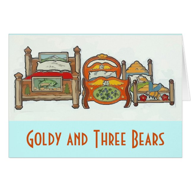 Add Name Text,  and Three Bears (Front Horizontal)