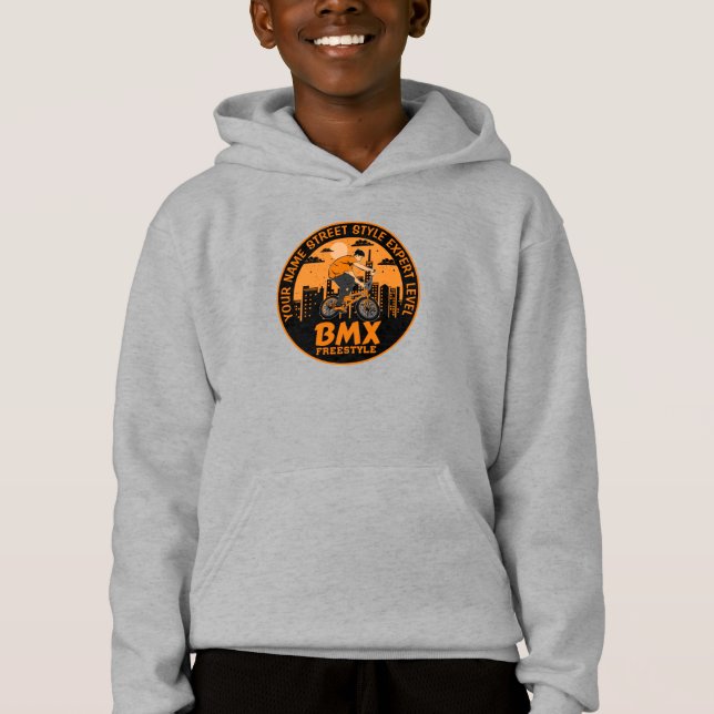 Add Name Text BMX Freestyle Street Style Expert    (Front)