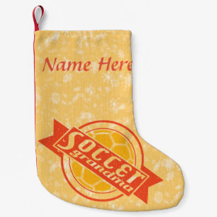 Add Name To Soccer Grandma Christmas Stocking