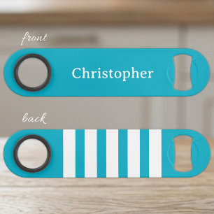 Add name white and blue bar key