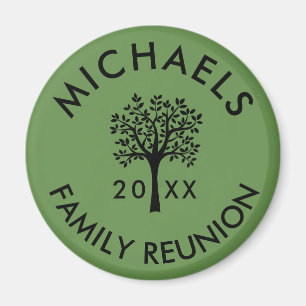 Add Name Year Family Reunion Souvenir Gift Magnet