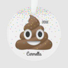 Add Name & Year to Personalized Poop Emoji