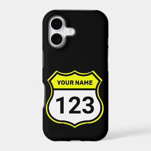 Add Name Your Number Racing Identification Yellow